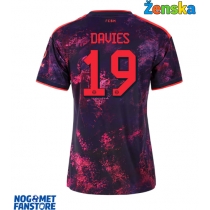 Bayern Munich Alphonso Davies #19 Rezervni Dres za Ženska 2026-27 Kratak Rukav